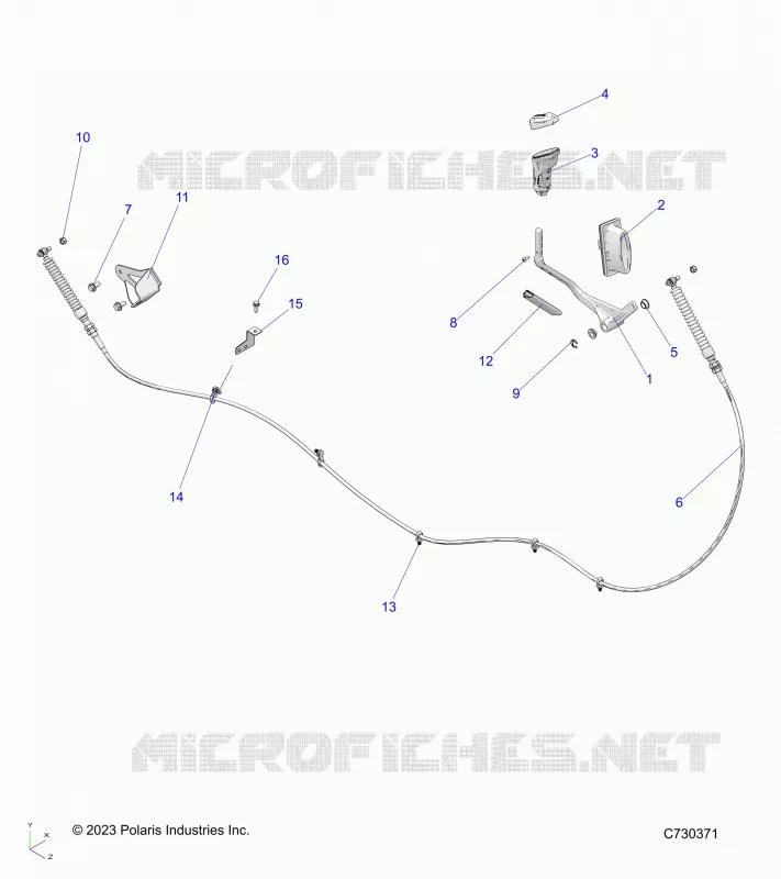 DRIVE TRAIN, GEAR SELECTOR