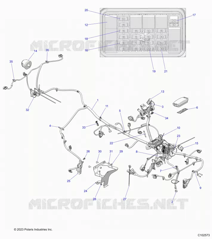 ELECTRICAL, MAIN WIRE HARNESS