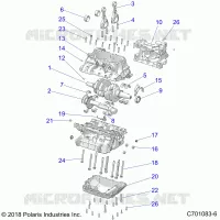 ENGINE, CRANKCASE AND CRANKSHAFT