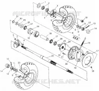 REAR WHEEL DRIVE SPORTSMAN 4X4 W968040 (4935943594C006)