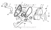 CLUTCH COVER  MAGNUM 6X6 W968744 AND MAGNUM 6X6 SWEDISH S968744 (4936073607C011)