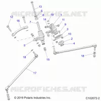 STEERING, IDLERS AND LINKS