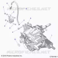 DRIVE TRAIN, MAIN GEARCASE MOUNTING