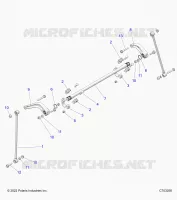 SUSPENSION, REAR STABILIZER BAR