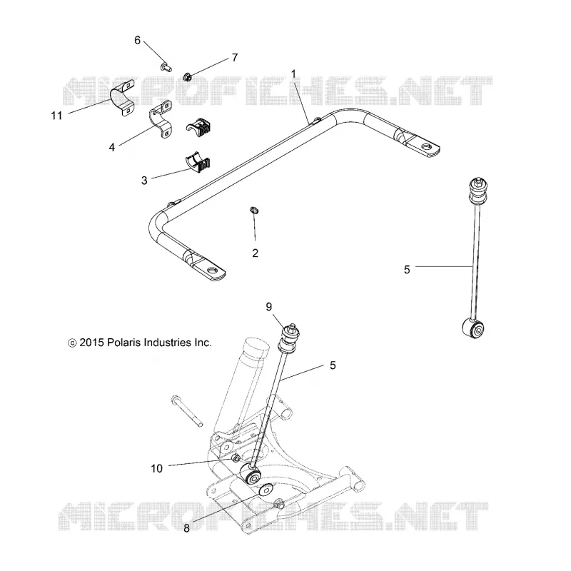 STABILIZER BAR, REAR