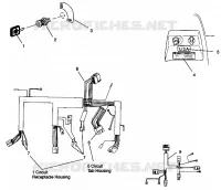 IGNITION   WIRE HARNESS 500 EFI 0942774 AND EFI SKS 0942574 (4924982498008A)