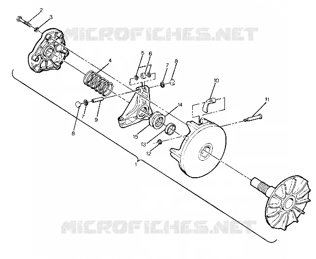 DRIVE CLUTCH ASSEMBLY (4918411841023A)