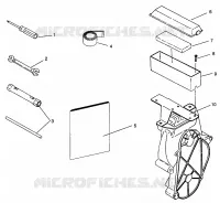 TOOL KIT    500 EFI SKS 0962574, 500 EFI RMK 0962974, AND EUROPEAN 500 EFI SKS (4931983198C007)