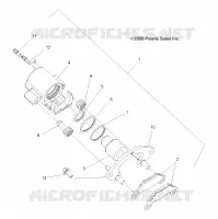 REAR BRAKE CALIPER