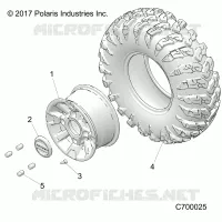 WHEELS, FRONT