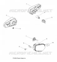 HEADLIGHTS, TAILLIGHTS AND BULBS