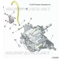 DRIVE TRAIN, MAIN GEARCASE MOUNTING