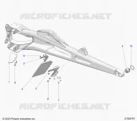 REAR SUSPENSION TRAILING ARMS