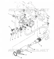 OIL PUMP ASSEMBLY STORM 0950782, STORM SKS 0950582,  EURO STORM E950782, EU (4929012901D001)