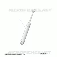SUSPENSION, REAR SHOCK TRACK