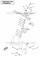 STEERING ASSEMBLY-SCRAMBLER (4911991199022A)