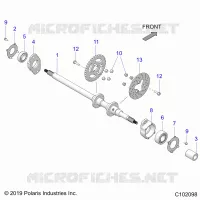 DRIVE TRAIN, REAR AXLE