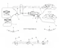BRAKE LINES AND MASTER CYLINDER