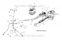CONTROLS-MASTER CYLINDER/BRAKE LINE