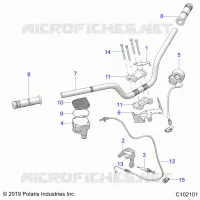 STEERING, HANDLEBARS