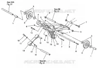 FRONT TORQUE ARM TRAIL / 0930761 AND  TRAIL DELUXE / 0930243 (4923222322023A)