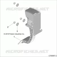 ENGINE, THROTTLE PEDAL