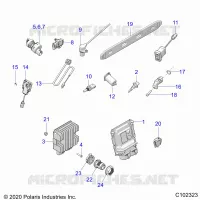 ELECTRICAL, SWITCHES, SENSORS, ECU AND CONTROL MODULES