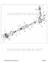 DRIVE TRAIN, FRONT GEARCASE INTERNALS
