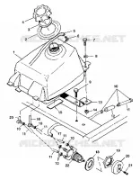 FUEL TANK SPORT 400L W98BA38C (4947234723A013)