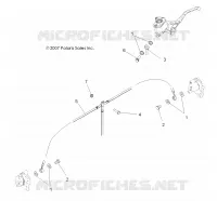 FRONT BRAKE BRAKE LINES