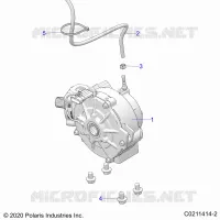 DRIVE TRAIN, FRONT GEARCASE MOUNTING
