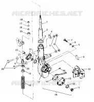 FRONT STRUT   ASSEMBLY SWEDISH 4X4 400L S948140 (4926912691B005)