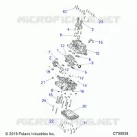 ENGINE, CRANKCASE AND CRANKSHAFT
