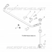 REAR SUSPENSION STABILIZER BAR
