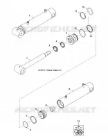 SNOW BLADE CYLINDER