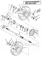 REAR WHEEL DRIVE ASSEMBLY (4911701170028A)