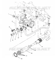 OIL PUMP ASSEMBLY STORM 0950782, STORM SKS 0950582,  EURO STORM E950782, EU (4929012901D001)
