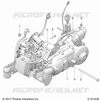 ENGINE, ENGINE AND TRANSMISSION MOUNTING
