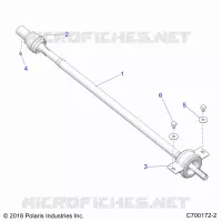 DRIVE TRAIN, REAR PROP SHAFT