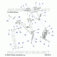 FRONT WISHBONES