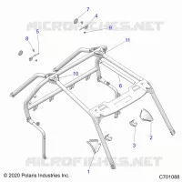 CHASSIS, CAB FRAME ACCESSORIES
