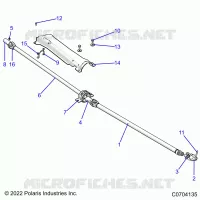 DRIVE TRAIN, PROP SHAFT