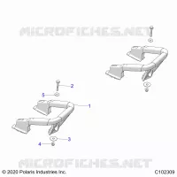 REAR BODYWORK RACK, HANDGRIPS