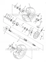 REAR WHEEL DRIVE ASSEMBLY 250 2X4 / W927527 (4922862286017A)