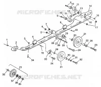 RAIL MOUNTING (SUSPENSION) XCF 0971643 (4938613861B009)