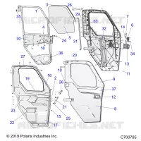 FULL POWER FRONT DOOR/WNDW