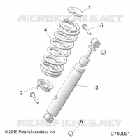 FRONT SUSPENSION SHOCK MOUNTING