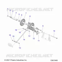 SUSPENSION, REAR TORQUE ARM