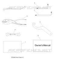 REFERENCES, TOOL KIT AND OWNERS MANUALS