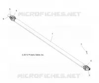 DRIVE TRAIN, FRONT PROP SHAFT